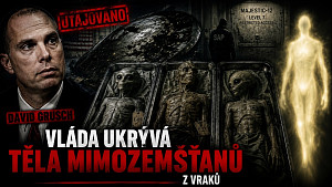David Grusch - Nelidská těla z mimozemských vraků a „vnímající plazmatické bytosti"