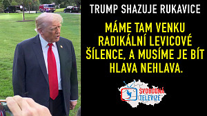 Donald Trump odpovídal novinářům na otázky ohledně vraždy Charlieho Kirka |  #charliekirk #trump