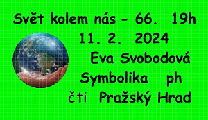 Eva Svobodová o symbolice na Pražském Hradu \ 66.díl, 11.února 2024