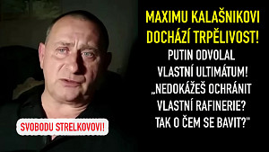 Kalašnikov : Rafinerie v plamenech, Krym zablokovaný, Kaliningrad v ohrožení a vedení nic nedělá!