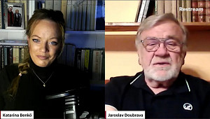 Katarina Benkö s Jaroslavem Doubravou o zákazu debaty, nové knize aj. \ 20. května 2025