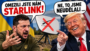 Kdo omezil Starlink a kdo je na straně Ruska? Zelenský a Trump říkají opačné věci