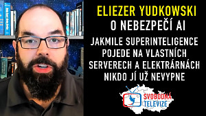 Klíčový inspirátor vzniku OpenAI Eliezer Yudkowsky - Umělá inteligence pravděpodobně zničí lidstvo