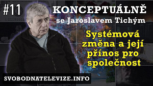 Konceptuálně #11 - Jaroslav Tichý | Systémová změna a její přínos pro společnost