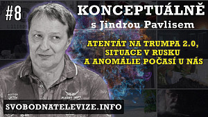 Konceptuálně #8 - Jindřich Pavlis | atentát na Trumpa 2.0, situace v Rusku a anomálie počasí u nás