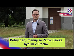 Krajské volby 2020 - Patrik Osička, Trikolóra Jihomoravský kraj