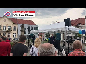 Krajské volby 2020 - Václav Klaus ml. v Brandýse nad Labem