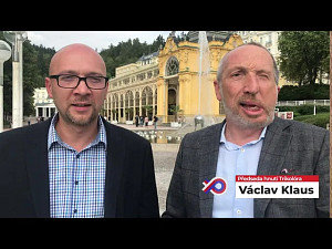 Krajské volby 2020 - Václav Klaus ml. v Chebu, Františkových Lázních, Mariánských Lázních