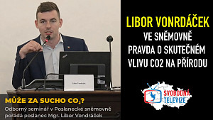 Libor Vondráček zorganizoval odborný seminář - Může za sucho CO2?