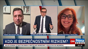 Majerová vs. Zdechovský - 360° CNN Prima News 19.3. - sestřih