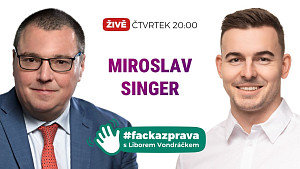 Miroslav Singer: Českou korunu si zachovejme nejen kvůli ČNB - #fackazprava s Liborem Vondráčkem #13