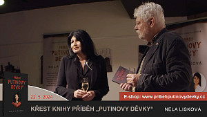 Nela Lisková - Křest knihy Příběh "Putinovy děvky" a představení nového hnutí Nezlomní