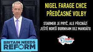 Nigel Farage drtí Labouristy i Konzervativce a chce předčasné volby!