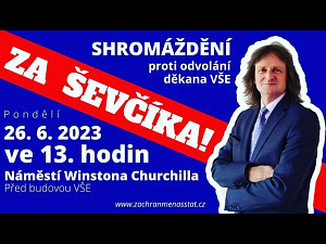 Podporujeme docenta Miroslava Ševčíka
