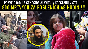Právě probíhá genocida Alavitů a křesťanů v Sýrii - 800 mrtvých za posledních 48 hodin #syrie