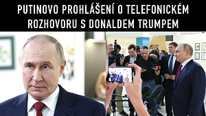 Prohlášení Vladimira Putina pro média po telefonickém rozhovoru s  Donaldem Trumpem | české titulky