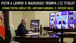Putin a Lavrov - Trumpův postoj samozřejmě vítáme a blahopřejeme nově zvolenému prezidentovi