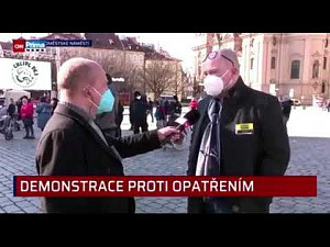 Radek Suchý - Demonstrace na Staroměstském náměstí