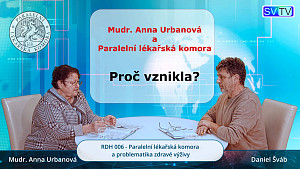 RDH 006 - Paralelní lékařská komora a problematika zdravé výživy - host Mudr. Anna Urbanová
