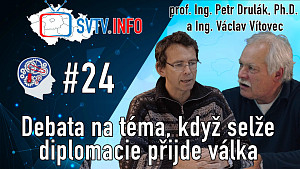 RDH 024 prof. Ing. Petr Drulák, Ph.D. a Ing. Václav Vítovec - Debata na téma, když selže diplomacie přijde válka 