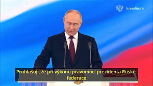 Sestřih z inaugurace Vladimira Putina na post prezidenta Ruské federace - české titulky