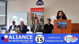 SPOLEČNĚ K VÍTĚZSTVÍ - 2. část konference Aliance za nezávislost ČR 8. 5. 2024