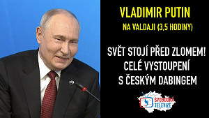 Tři a půl hodiny s Putinem na Valdaji: projev, otázky - Kaliningrad, Írán, Čína a mírová jednání