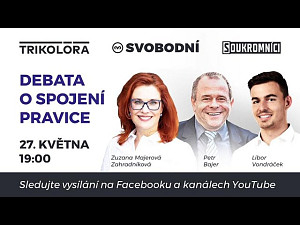 Tři lídři v jednom studiu o spojování pravice