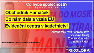 Trikolóra - debata: 22 týdnů do voleb - Obchodník Hamáček