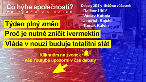 Trikolóra - debata: 28 týdnů do voleb - Co hýbe společností?