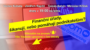 Trikolóra - debata: Finanční úřady, šikanují nebo pomáhají podnikatelům?