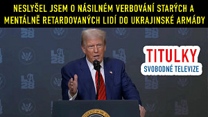 Trump o sankcích na Rusko, situaci v Gaze, svém nástupci a transgender sportovcích na olympiádě