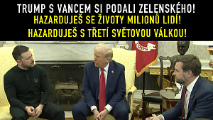 Trump s Vancem si v Oválné pracovně šokujícím způsobem podali  Zelenského | české titulky #trump