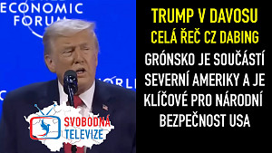 Trump v Davosu - Zachránili jsme Dánsko, ale oni jsou nevdeční! Znovu projednáme akvizici Grónska!