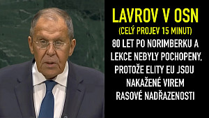 Tvrdý projev Lavrova na 81. Valném shromáždění OSN: multipolární svět, Ukrajina, reforma OSN