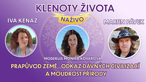 UKÁZKA Klenoty života NAŽIVO I. Iva Kenaz a Martin Pávek | Ukázka ze záznamu živé besedy v Plzni