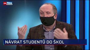 Václav Klaus @ CNN Prima NEWS - Otevřete školy!