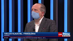 Václav Klaus - CNN Prima News - Školství v době koronaviru a maturita z matematiky