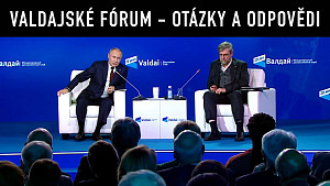 Vladimir Putin - Odpovědi na otázky novinářů na 21. Valdajském fóru (české titulky)