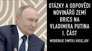Vladimir Putin odpovídal na otázky lídrů předních médií zemí BRICS 1. část | české titulky