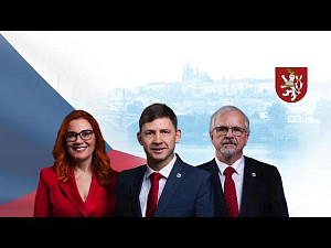 Z. Majerová, P. Mach, I. David - předvolební debata SPD a Trikolora - Ústí nad Labem 29. 5. 2024