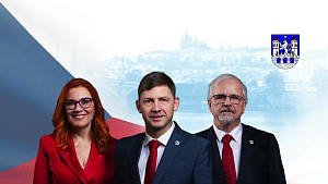 Zuzana Majerová a Petr Mach - předvolební debata SPD a Trikolora - Most 19. 3. 2024