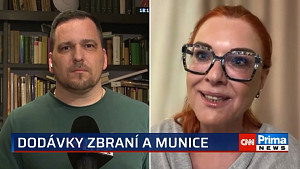 Zuzana Majerová na CNN Prima News - Co na to vaše peněženka s T. Zdechovským o Ukrajině - sestřih