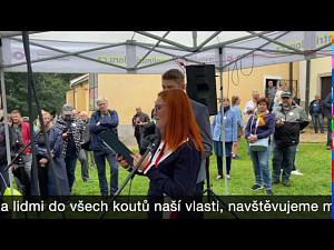 Zuzana Majerová Zahradníková - Projev na zahájení kampaně - 30. 8. 2020